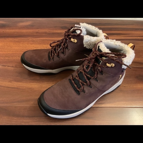 ROCKPORT Purple Leather Ankle Sneakers Size 10 - Picture 10 of 16